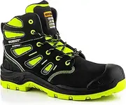 [Tool Monkey] Buckler Buckbootz BVIZ2 High Visibility Metal Free Waterproof Safety Work Boots