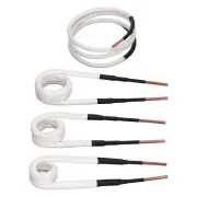 4x Induction Heater Coils 3.0mm Brass Core Electric Heat Induction Coil Kit For