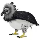 Hansa Harpy Eagle Plush Toy Doll Real Gray Black Animal Bird BH7710 jp