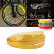 High Visibility Reflective Rim Stripe Tape for Car Motorcycle Bike Body
