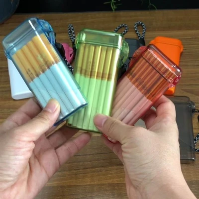Waterproof Cigarette Container Box Smoking Lighter Tabacco Holder Sealed Cases