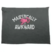 Majestically Awkward - Funny Novelty Soft Sport Microfiber Towel
