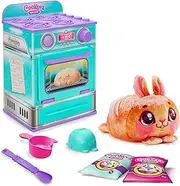 Cookeez Makery Oven. Mix & Make a Plush Best Friend! Place Your Dough in The Oven and Be Amazed When A Warm, Scented, Interactive, Plush Friend Comes Out! Which Surprise Bake Will You Make?