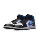 NIKE 耐吉男鞋喬丹1代 運動鞋 包覆 緩震 AIR JORDAN 1 MID AJ1 黑藍 554724140