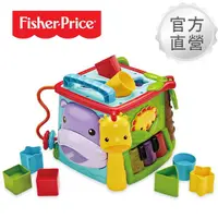 在飛比找momo購物網優惠-【Fisher price 費雪】可愛動物積木盒(積木玩具/