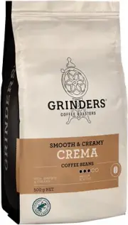 Grinders Crema Coffee Beans, 500G