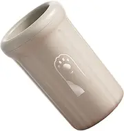 Dog Paw Cleaner, Dirty Foot Washing Cup, Portable Soft Bristle & Detachable Paw Washer for Small/Medium/Large Breeds Daily Grooming, Post-Walk Cleaning