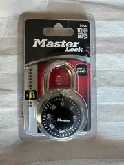 Master Lock Combination Lock 1500 D 3/4 in Tough Under Fire Anti Shim New