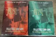 2 1999 Star Wars Young Jedi Starter Decks Naboo Darth Maul New Factory Sealed