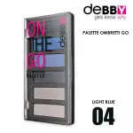 Debby eyeshadow on the go eyeshadow palette 04 light blue