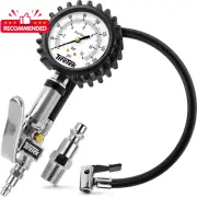Tire Pressure Gauge Inflator 170 PSI Air Compressor Attachment Tire Air Chuck