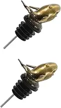BESTOYARD 2pcs Zinc Alloy Wine Spout Multi-Function Wine Pourer Whale Shape Bottle Opener Easy to Use and Clean
