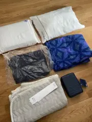 UNITED Polaris SAKS FIFTH AVENUE Kameni Blanket Cover Kit Pillows Throw Etc NEW