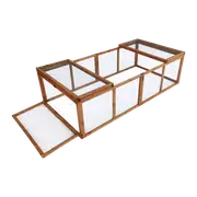 Chicken coop LARGE Run Guinea Pig Cage Villa Extension Rabbit hutch house pen