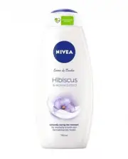 NIVEA Moisturizing Body Wash, Hibiscus & Mallow Extract, 25.36 Fl oz (2 Packs)