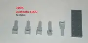 LEGO NEW Light Bluish Grey Axle 1.5 Perpendicular (5x) 4211536 Brick 6553