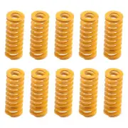 3D Printer Heat Bed Leveling Spring 8X20mm Compression Yellow for Creality4316