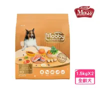 在飛比找momo購物網優惠-【Mobby 莫比】S26鮭魚馬鈴薯全齡犬無穀食譜 1.5k