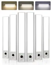 Under Cabinet Lights, 96 LED Rechargeable Motion Sensor Light Indoor, 6 Pack ...