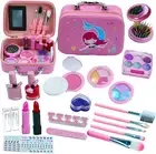 Makeup Set for Girl Make Up Kit for Kids Washable Real Makeup Kit Fake Play