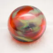 USA-Made One-of-a-Kind Skylight Hand-Blown Glass Paperweight by Brice Turnbull