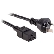 DOSS K19-3MB15A 3M 15AMP IEC-C19 POWER LEAD RACK MOUNT POWER CORD