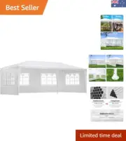 Easy Setup 3x6 Marquee Gazebo - Lightweight Portable Canopy for Outdoor Events