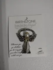 Always By My Side April Birthstone Bedside Angel-New