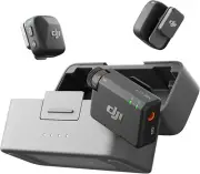 DJI Mic Mini (2 TX + 1 RX + Charging Case), Ultralight, Detail-Rich Audio, 48H U