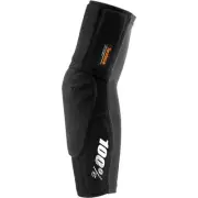 100% Teratec Plus Elbow Guards (Medium, Black)
