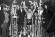 Shoji Oguma v Miguel Canto - WBC Flyweight Title 1975 OLD BOXING PHOTO 6