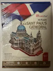 CubicFun 3D Puzzle Saint Paul’s Cathedral World’s Great Architecture Brand New