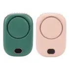 New Hanging Neck Fan Portable USB Charging Leafless Fan Large Wind Power Display