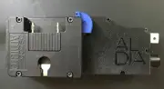 Gold Mount Plate for Aaton XTR's with SD Tap - Made to Order