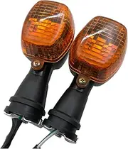 Turn Signal Indicator 2PCS Front Motorcycle Turn Signal Light Indicator Lamp For ZXR250 ZXR400 ZXR750 ZXR KLE 250/400/500 ZRX1200R ZRX1200S