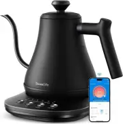 GoveeLife Smart Electric Kettle, 0.8L WiFi Gooseneck Kettle (W)