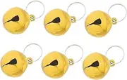 Toddmomy 6pcs Cat Bell For Dog Collar Charm Pet Pendant Accessories Loud Puppy Dog Agility Trainings Equipment Interactive Toys