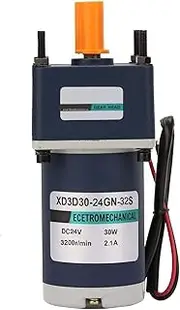 DC24V 30W Reduction Motor, XD3D30-24GN-32S Permanent Magnet Adjustable Speed Reduction Gear Motor(320RPM) Tools