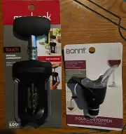 Good Cook Touch Winged Corkscrew & Pourer Stopper New Unopened Package