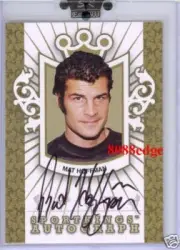 2008 SPORTKINGS AUTO GOLD #MH02: MAT HOFFMAN /10 AUTOGRAPH BMX "THE CONDOR"