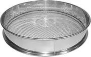 Garden Sieve Gardening Sieves Stainless Steel Soil Sieve Garden Riddle Fine Mesh Soil Sieve Garden Sieve for Soil and Stones Gardening Tool 20cm