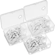 DOITOOL 3 Box Replacement Eraser Cores Multi Function Eraser Refills for Electronic Small Drawing Cores Easy to Replace Soft TPR Material Precise Erasing