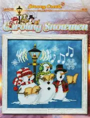 Caroling Snowmen LFT639 by Stoney Creek cross stitch pattern