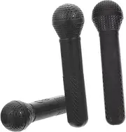 3Pcs Pretend Play Microphone Lightweight Microphones for Fun Party Props for Birthdays Christmas and Outdoor Activities for Role Playing and Singing Games