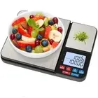 1X(Dual Platform Kitchen Scale High Precision with LCD Display 14694