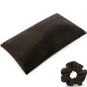 Beauty Pillow Cover Keeps Hair Tangle Free and Bonus Matched Scrunchie -Matte
