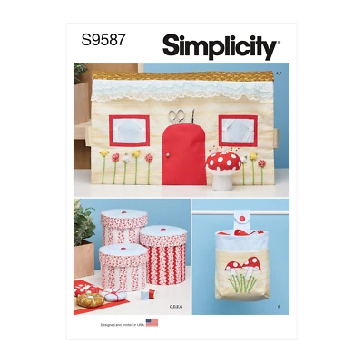 Simplicity SEWING Pattern S9587 SEWING ROOM ACCESSORIES