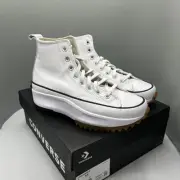 Converse Women’s Size 8.5 Run Star Hike Platform Leather White A04293C