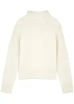 Frame Roll-neck Cashmere Jumper - Cream - S (UK8-10 / S) S (UK8-10 / S)