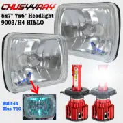 For 1995 1996 1997 Nissan Pickup Hardbody LED Headlight Hi/Lo Sealed Beam 7x6" (for: Nissan)